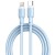 XO NB208A Fast Charging Cable Type-C To Lightning iPhone 20W 1m Blue